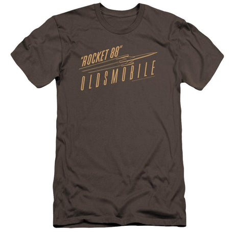 Oldsmobile Rocket 88 Premium Slim Fit T-Shirt-Grease Monkey Garage