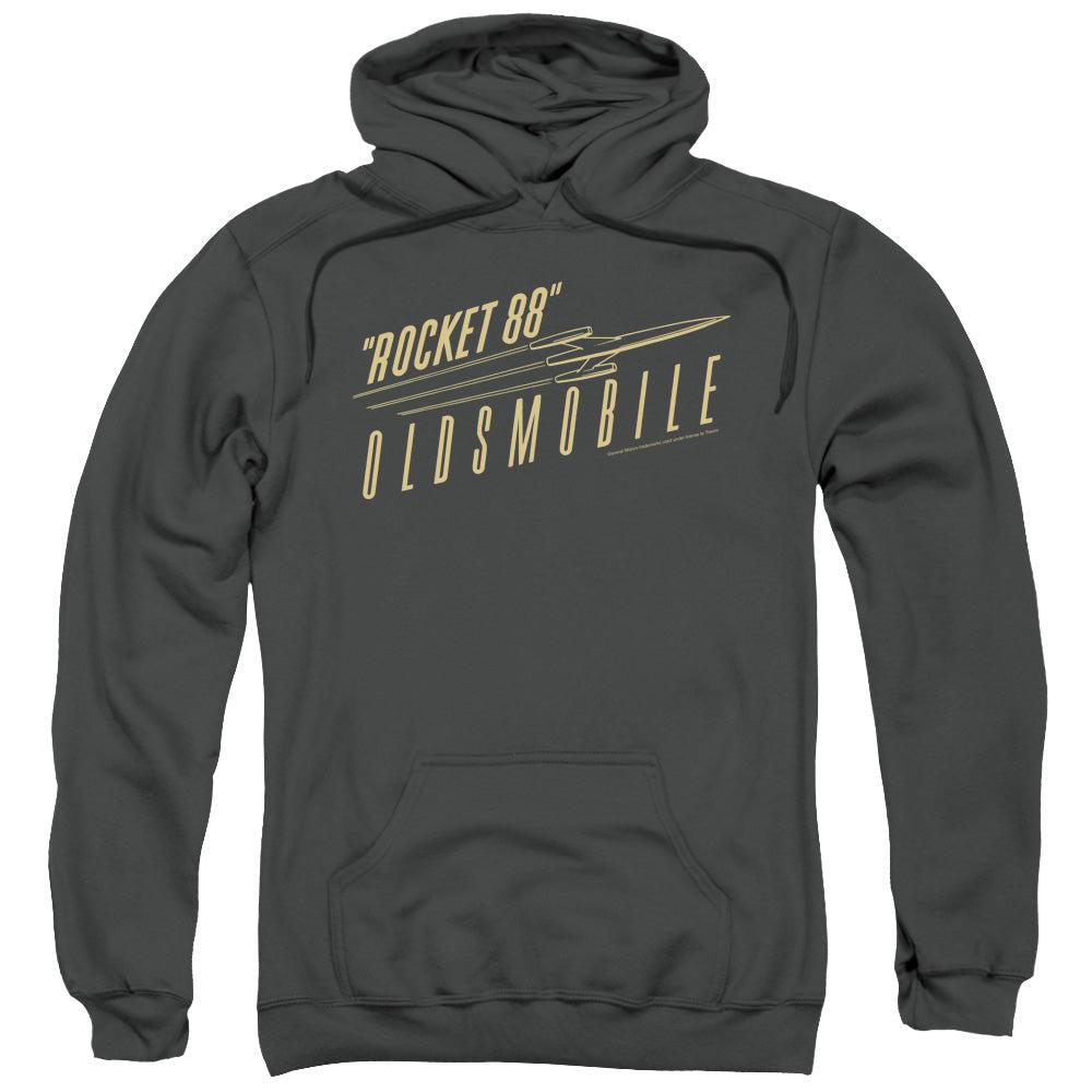 Oldsmobile Rocket 88 Pullover Hoodie-Grease Monkey Garage