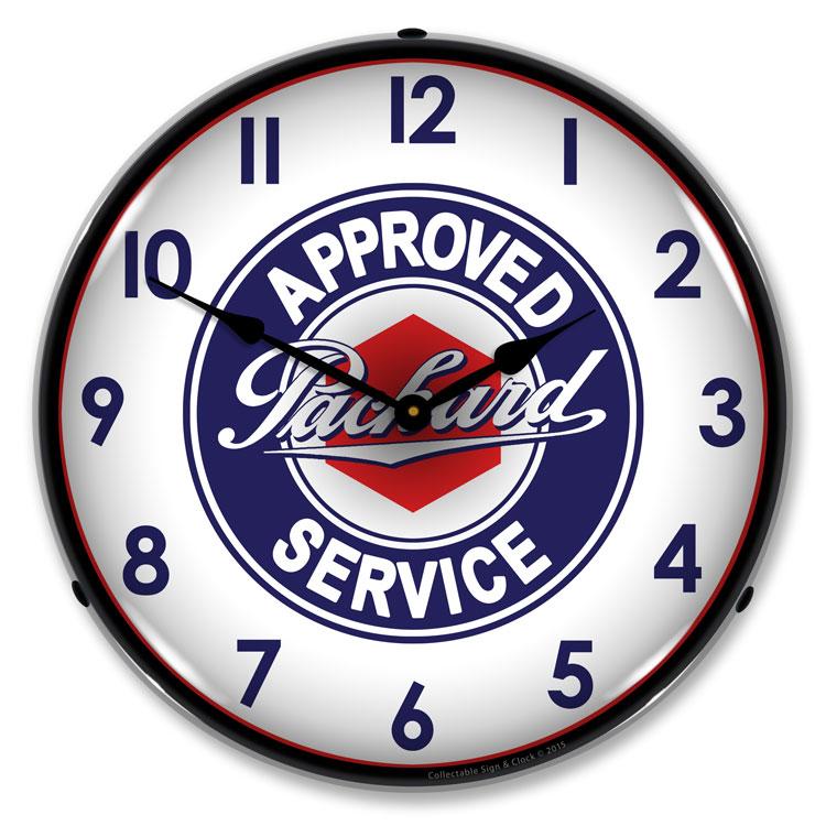 Packard LED Clock-LED Clocks-Grease Monkey Garage