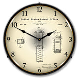 Pez Candy Dispenser 1952 Patent LED Clock-LED Clocks-Grease Monkey Garage