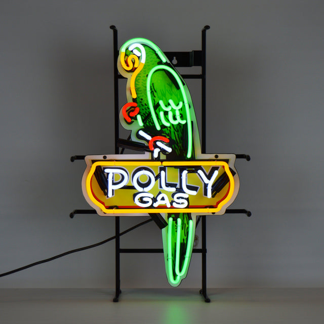 Polly Gas Shaped Neon Sign-Neon Signs-Grease Monkey Garage