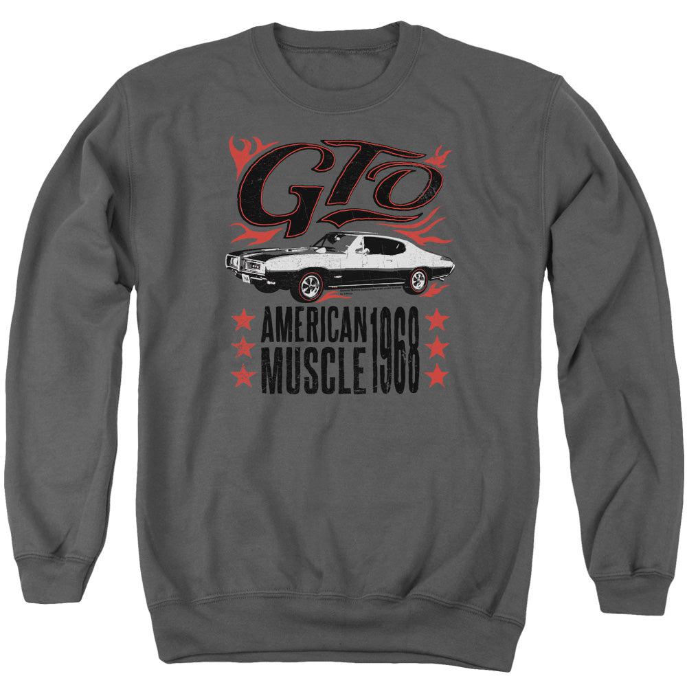 Pontiac 1968 GTO American Muscle Sweatshirt-Grease Monkey Garage