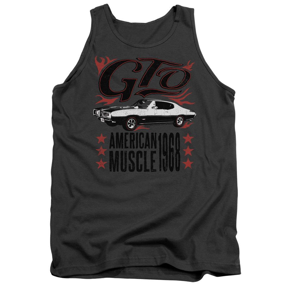 Pontiac 1968 GTO American Muscle Tank Top-Grease Monkey Garage
