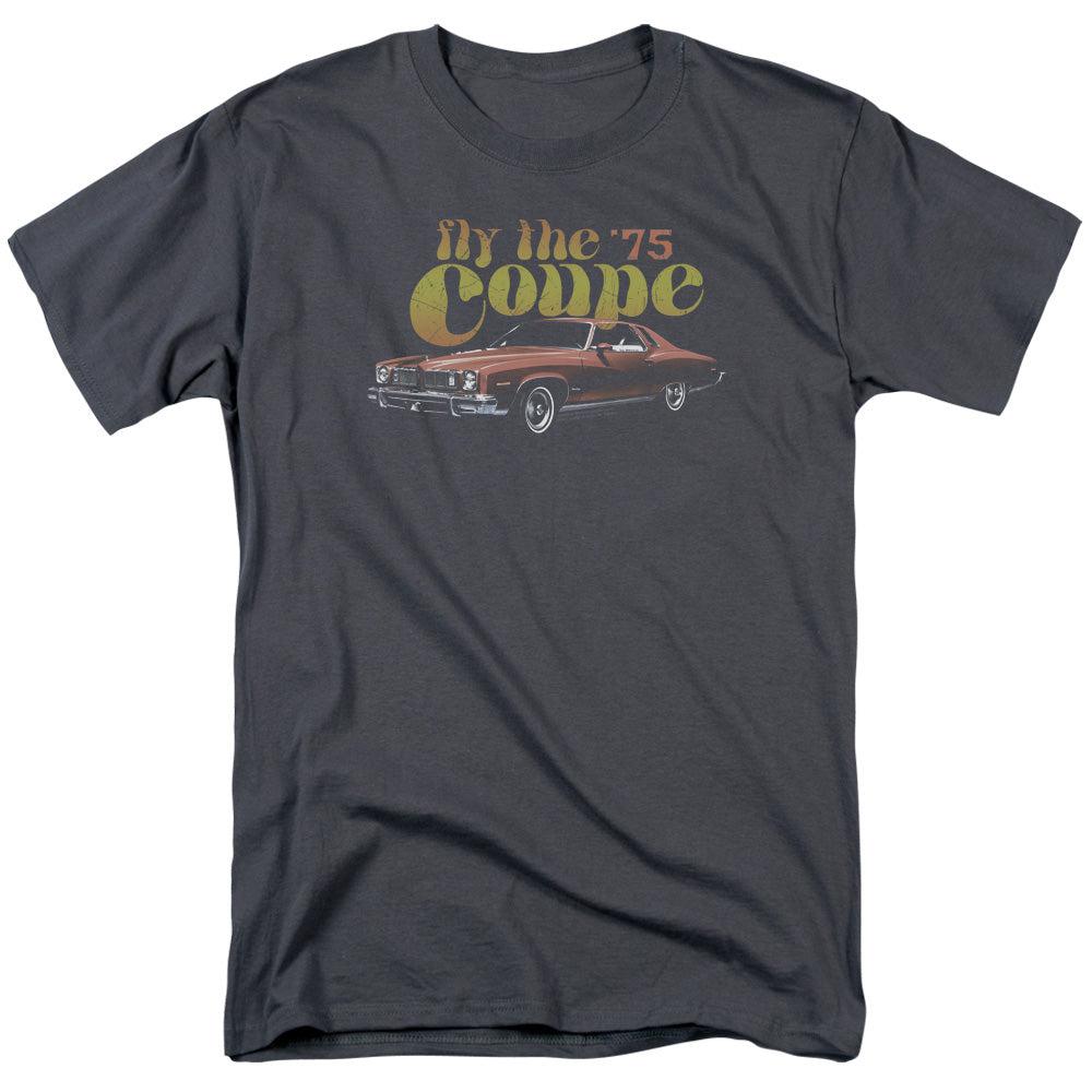 Pontiac 1975 Fly the Coupe Pontiac Grand LeMans Short-Sleeve T-Shirt-Grease Monkey Garage