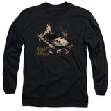 Pontiac 1977 Trans Am Night Moves Long-Sleeve T-Shirt-Grease Monkey Garage