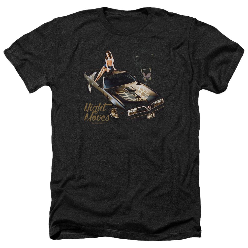 Pontiac 1977 Trans Am Night Moves Short-Sleeve T-Shirt-Grease Monkey Garage