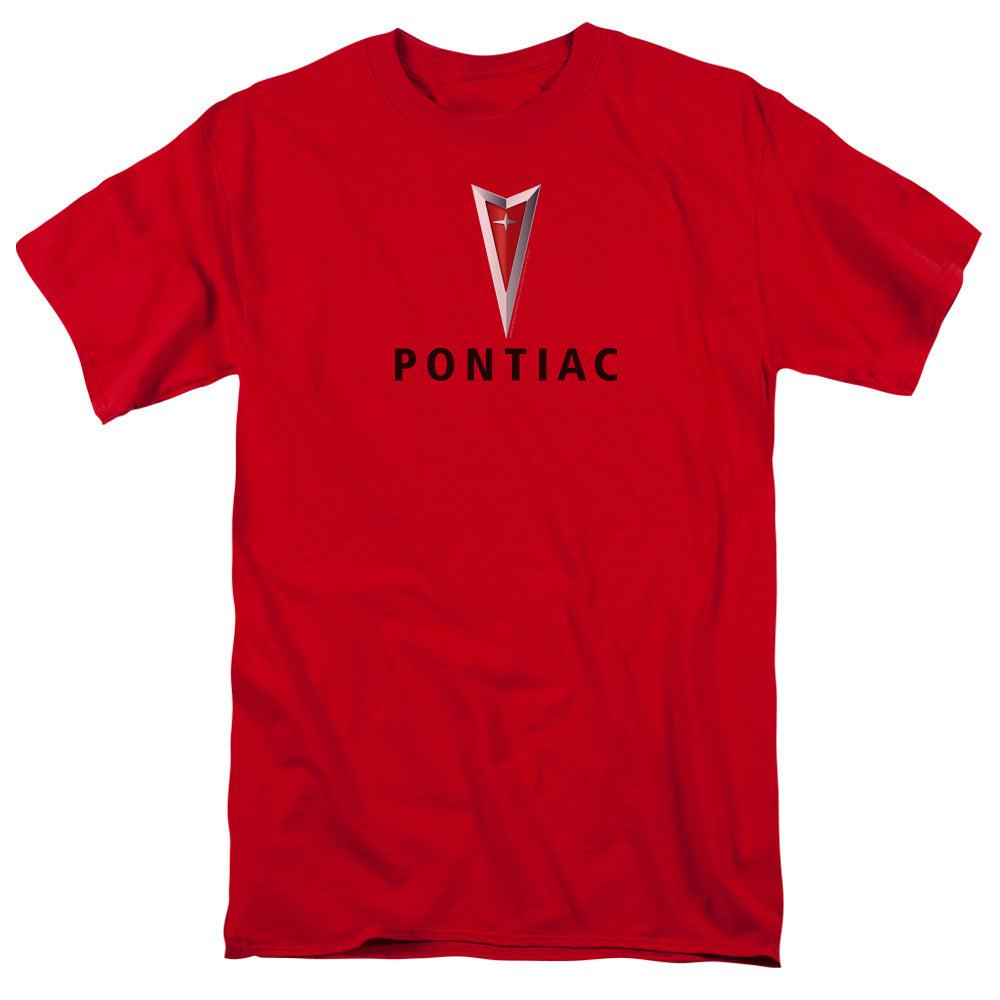 Pontiac Arrowhead Logo Short-Sleeve T-Shirt-Grease Monkey Garage