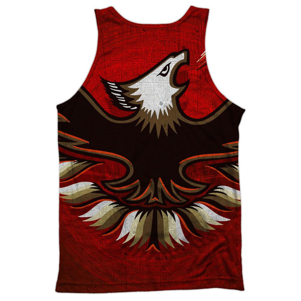 Pontiac Firebird Turbo Trans Am Flames (Front/Back Print) 100% Poly Tank Top-Grease Monkey Garage