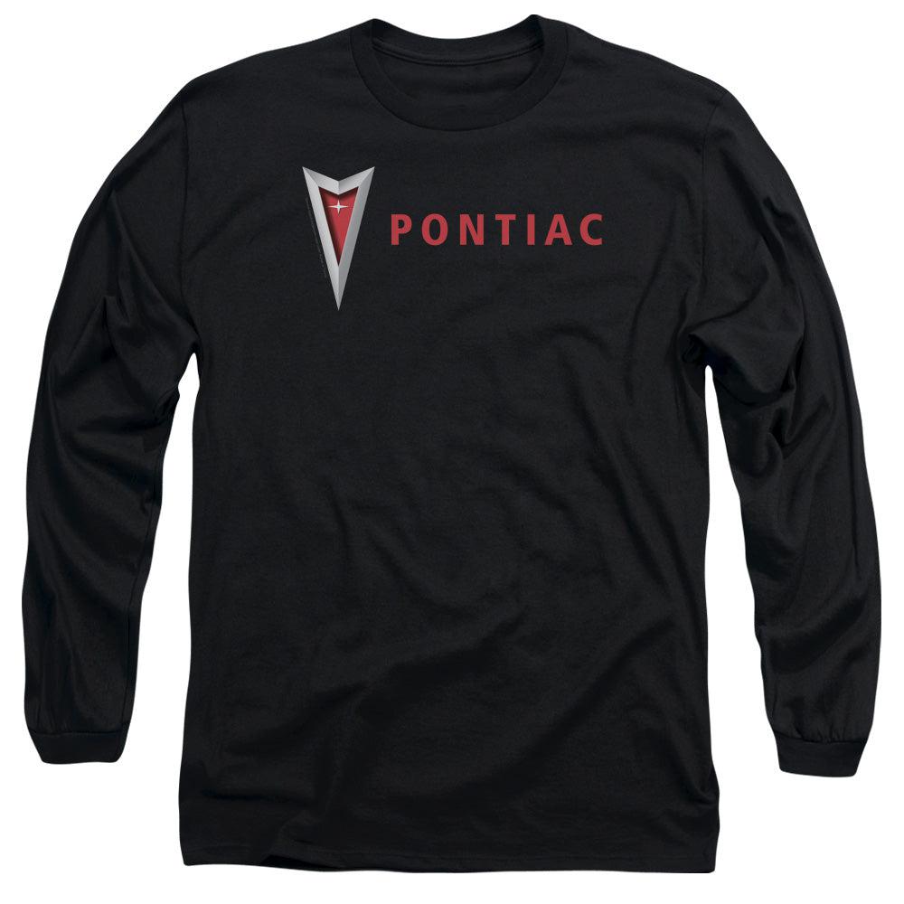 Pontiac Modern Pontiac Arrowhead Long-Sleeve T-Shirt-Grease Monkey Garage
