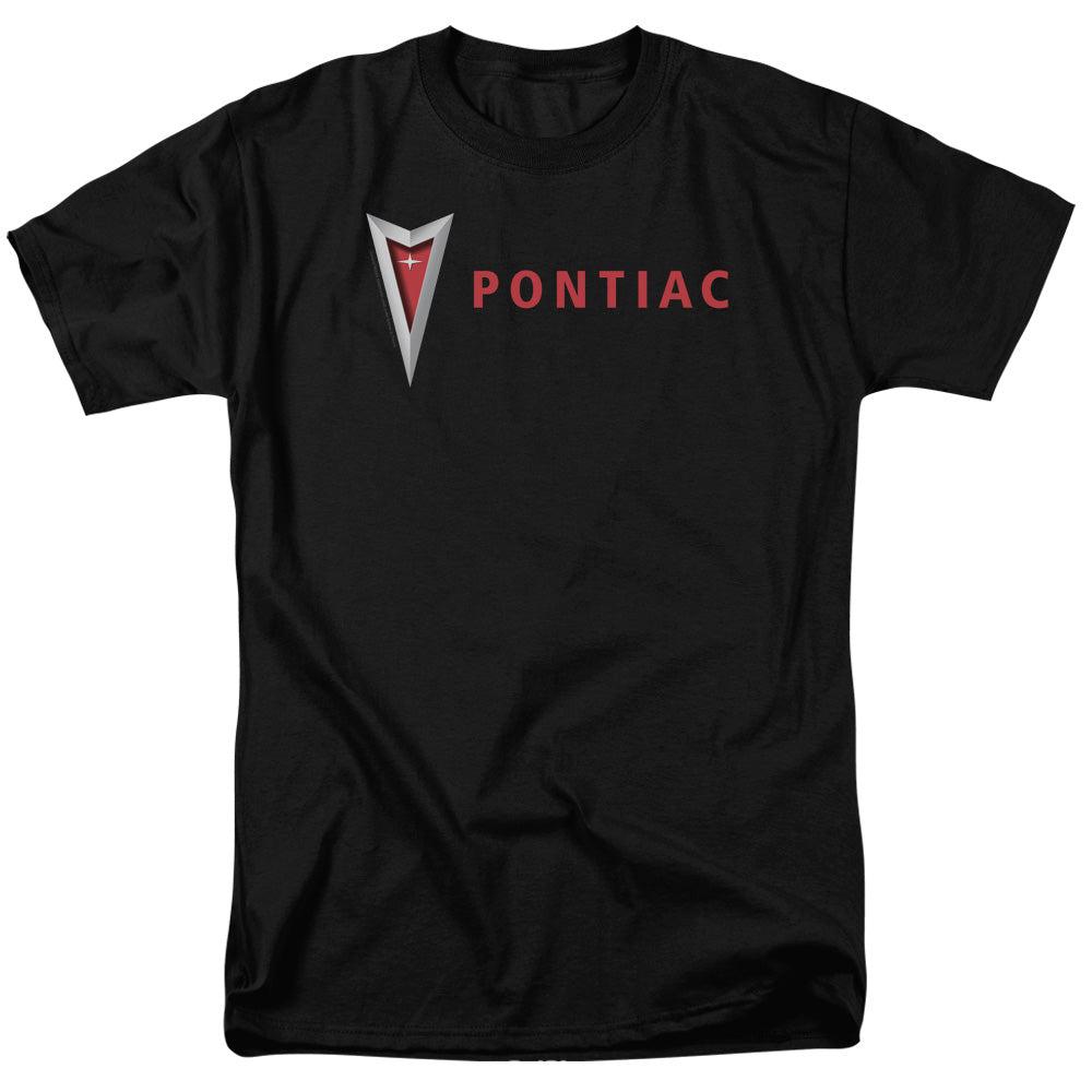 Pontiac Modern Pontiac Arrowhead Short-Sleeve T-Shirt-Grease Monkey Garage