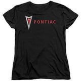 Pontiac Modern Pontiac Arrowhead Women's Short-Sleeve T-Shirt-Grease Monkey Garage