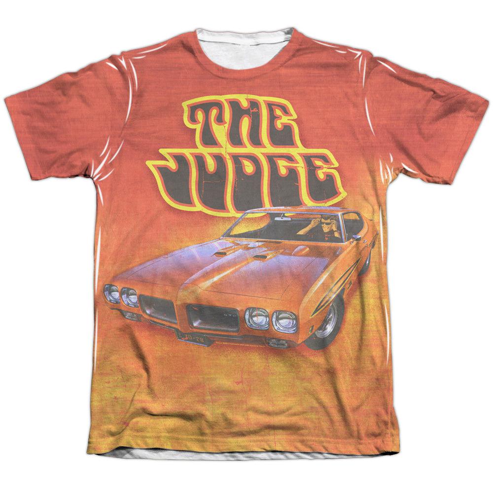 Pontiac The Judge Poly/Cotton Blend Short-Sleeve T-Shirt (Front/Back Print)-Grease Monkey Garage