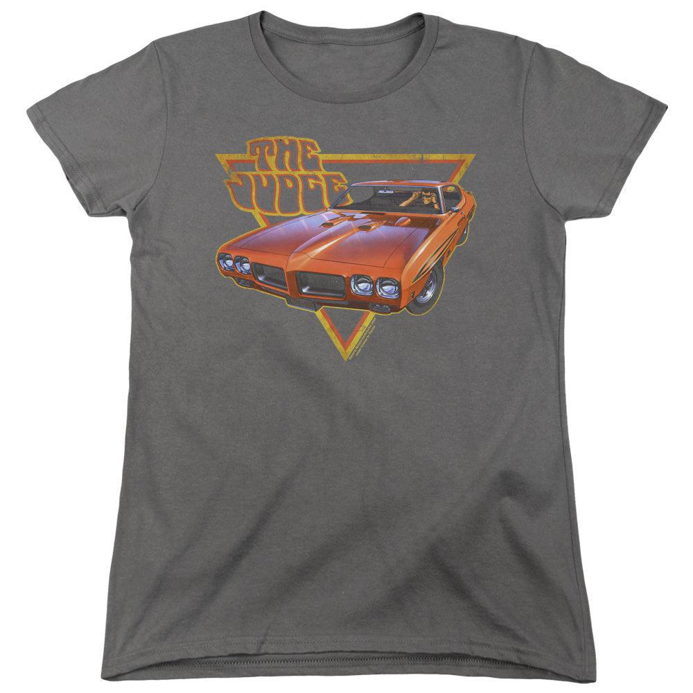 Pontiac The Judge Women's Short-Sleeve T-Shirt-Grease Monkey Garage