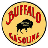 Prairie Cities Buffalo Gasoline Metal Sign-Metal Signs-Grease Monkey Garage