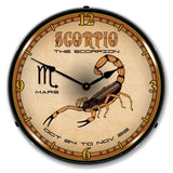 Scorpio LED Clock-LED Clocks-Grease Monkey Garage