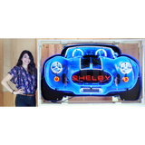 Shelby Cobra Grille Neon Sign in Steel Can-Neon Signs-Grease Monkey Garage