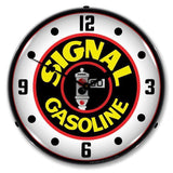 Signal Gas Backlit LED Clock-LED Clocks-Grease Monkey Garage