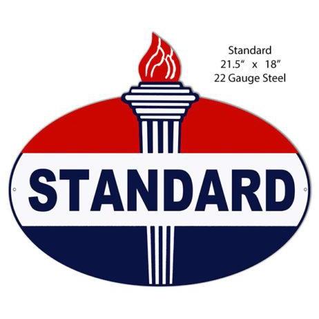 Standard Gasoline Laser Cut Metal Sign-Metal Signs-Grease Monkey Garage
