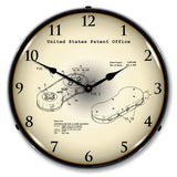 Super Nintendo Controller 1991 Patent Backlit LED Clock-LED Clocks-Grease Monkey Garage