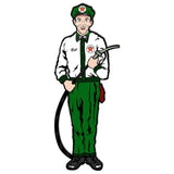 Texaco Bill Motor Oil Laser Cut Metal Sign-Metal Signs-Grease Monkey Garage