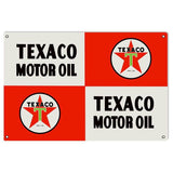 Texaco Motor Oil Metal Sign-Metal Signs-Grease Monkey Garage