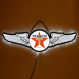 Texaco Wings Slim LED Sign-Grease Monkey Garage