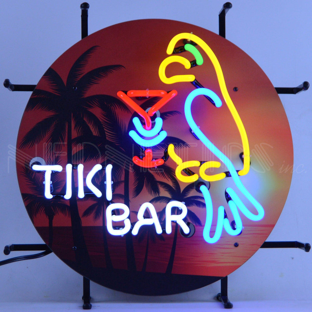 Tiki Bar Junior Neon Sign-Neon Signs-Grease Monkey Garage