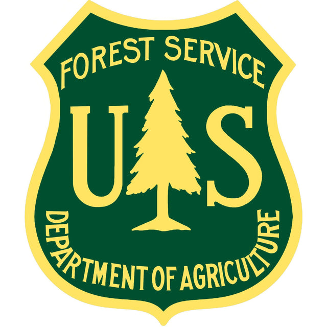US Forest Service Laser Cut Metal Sign-Metal Signs-Grease Monkey Garage