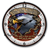 We the People LED Clock-LED Clocks-Grease Monkey Garage