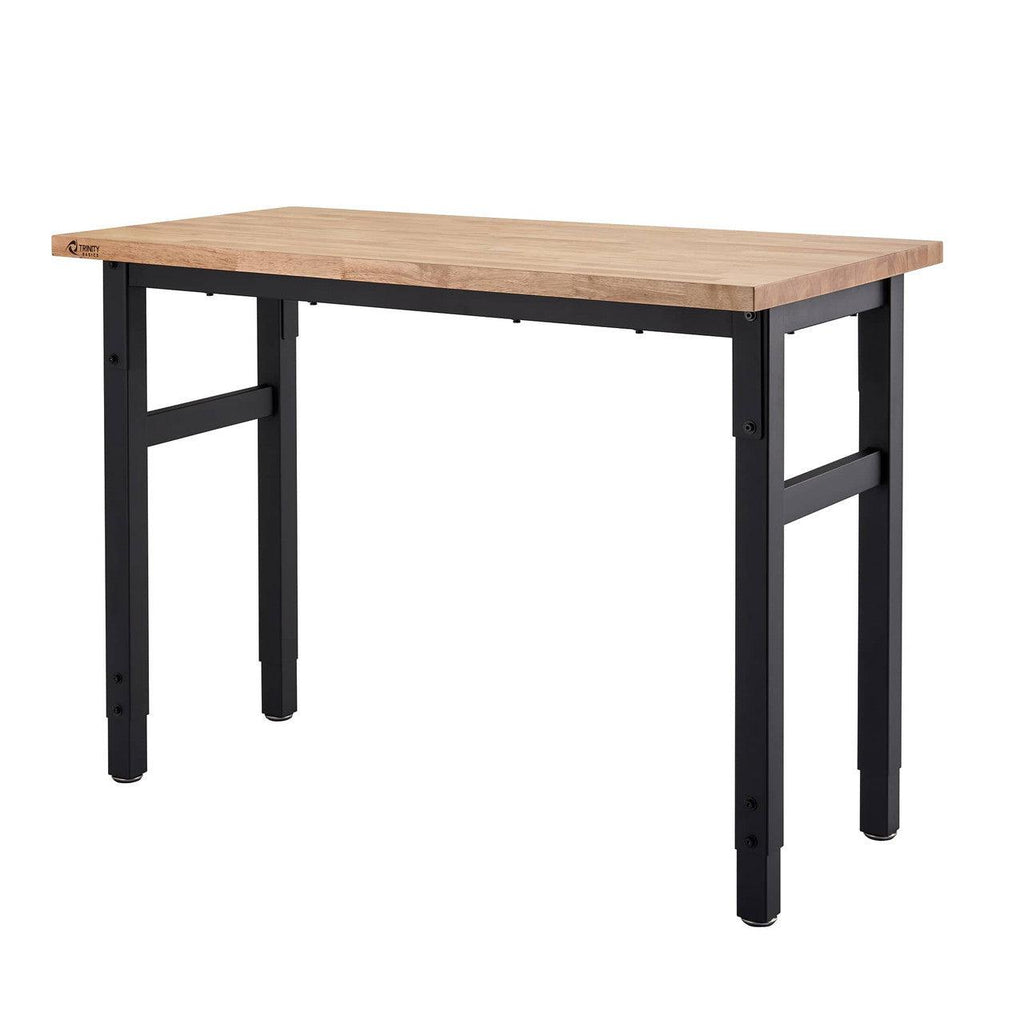 Wood Top Work Table 48" x 24"-Grease Monkey Garage