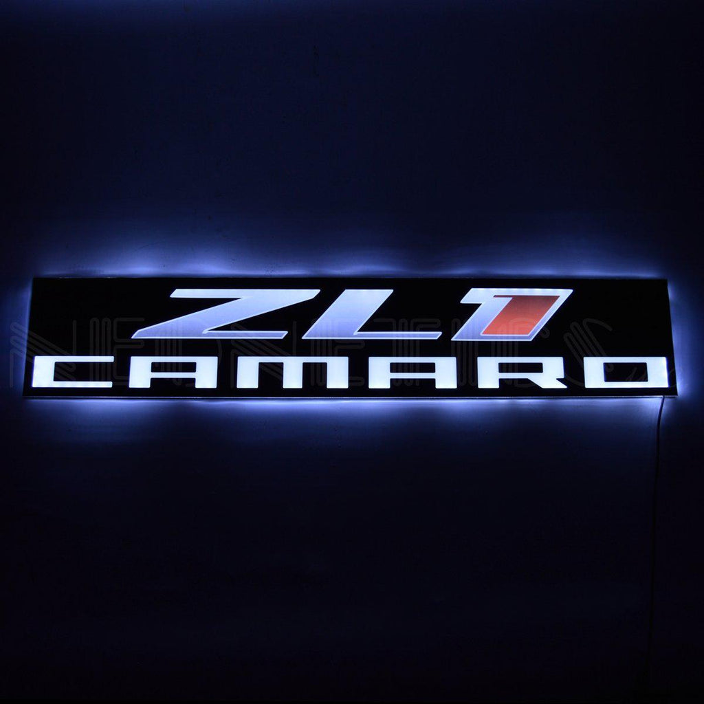 ZL1 Camaro Slim LED Sign-Grease Monkey Garage